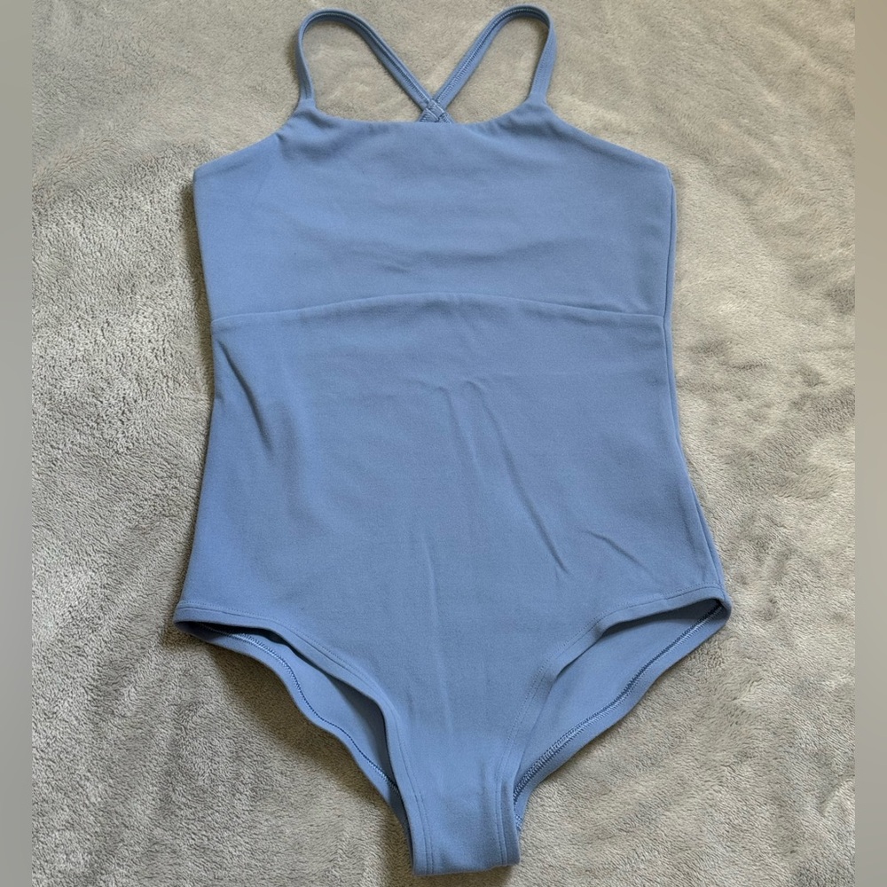 Athleta Girl Blue “Got Your Back” Leotard